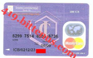 MASTER CARD OF